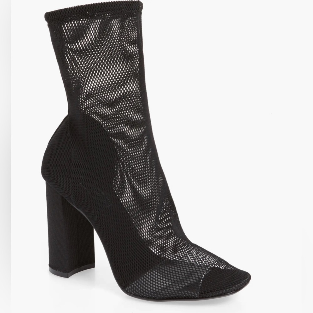Top Shop Serena Mesh Sock Bootie